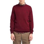 Bordeaux Merino Crew Sweater