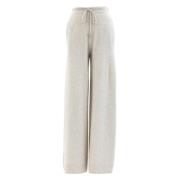 Raccoon Fox Wide Leg Wool Pants