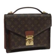 Pre-owned Canvas louis-vuitton-tasker