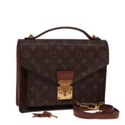 Pre-owned Canvas louis-vuitton-tasker