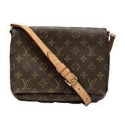 Pre-owned Canvas louis-vuitton-tasker