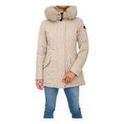 Beige Parka/Trench til kvinder