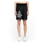 Ribbet Talje Strik Shorts