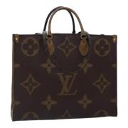 Pre-owned Canvas louis-vuitton-tasker