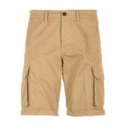 Cargo Bermuda Shorts i Beige