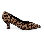 Leopard Print Ruskindspumps