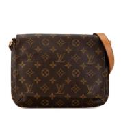 Pre-owned Canvas louis-vuitton-tasker