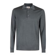 Merino Uld Stone 1-Lags Polo