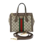 Pre-owned Canvas gucci-tasker