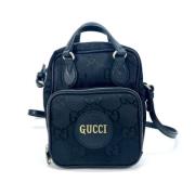 Pre-owned Canvas gucci-tasker