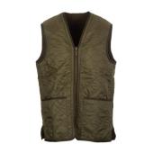 Grøn Polarquilt Waistcoat Zip Frakke