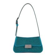 Strass Satin Crossbody Taske