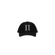 Uld Baseball Cap i Sort/Ivory