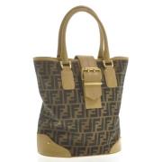 Pre-owned Canvas fendi-tasker