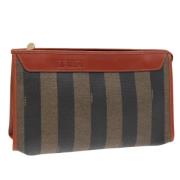 Pre-owned Canvas clutches