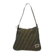 Pre-owned Stof fendi-tasker