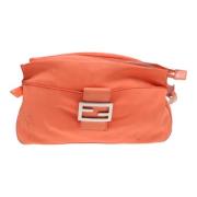 Pre-owned Canvas fendi-tasker