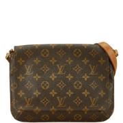 Pre-owned Canvas louis-vuitton-tasker