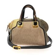 Pre-owned Stof fendi-tasker