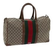 Pre-owned Canvas gucci-tasker