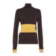 Lilla Turtleneck Jersey Top