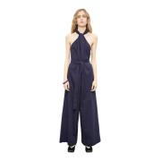 Bælte Teknisk Poplin Jumpsuit