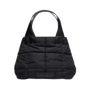 Nylon Polstret Shopper Taske