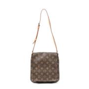 Pre-owned Canvas louis-vuitton-tasker