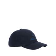 Uld og Cashmere Logo Baseball Cap