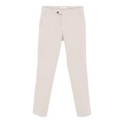 Beige Bomuld Chinos Bukser