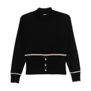 Sort Logo Turtleneck Sweater