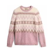 Fair Isle Uldblanding Sweater