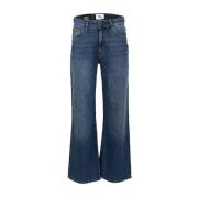 Blå Cooper Jeans, Trendy Wide Leg