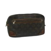 Pre-owned Canvas louis-vuitton-tasker