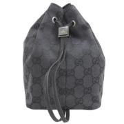 Pre-owned Canvas gucci-tasker