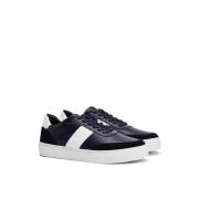 Premium Stribe Sneakers Navy/Hvid