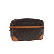 Pre-owned Canvas louis-vuitton-tasker