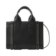 Sort Woody Mini Tote Taske