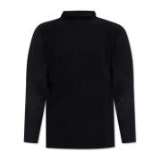 Plisseret turtleneck