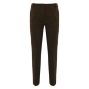 Brun Strikbukser Slim Fit