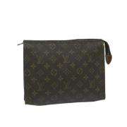 Pre-owned Canvas louis-vuitton-tasker