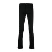 Stone Slim Skinny Jeans i Sort