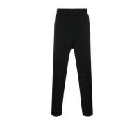 Casual Sort Bomuld Jogging Pant