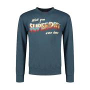 Travel Postcard Grafisk Sweatshirt