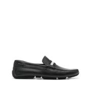 Sort læder loafers