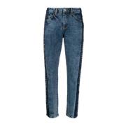 Afslappet Straight Blå Jeans