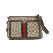 Pre-owned Canvas gucci-tasker