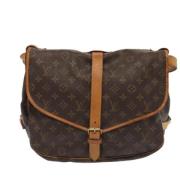 Pre-owned Canvas louis-vuitton-tasker