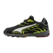 INHALE Sort/Varm Hvid/Lime Pow Sneakers