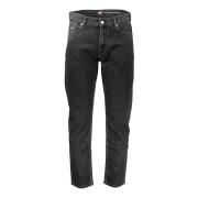 Sort Denim Jeans Regular Tapered